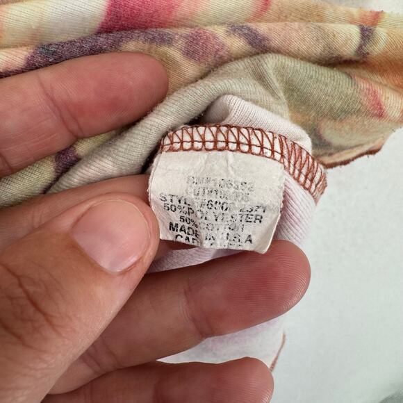 XCIT Y2K Floral Tee Shirt Womens Size 1X Whimsical Fairy Romantic Scoop Neck - Picture 6 of 8